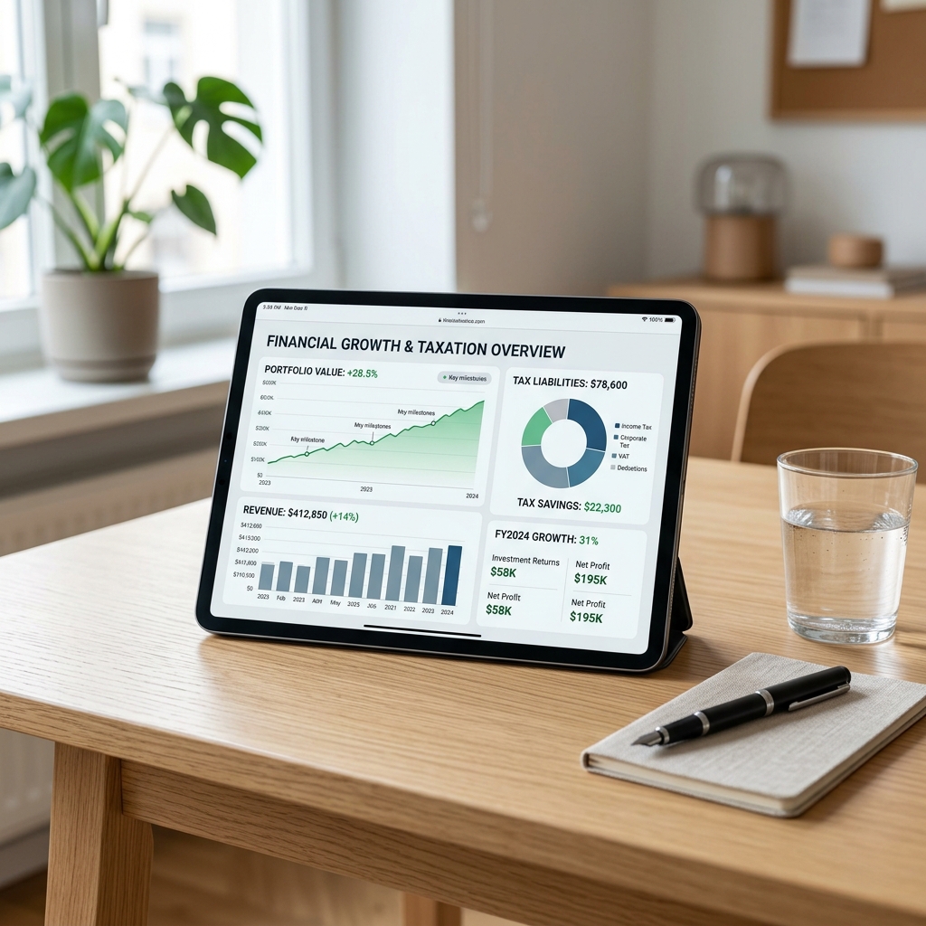Digital tax interface